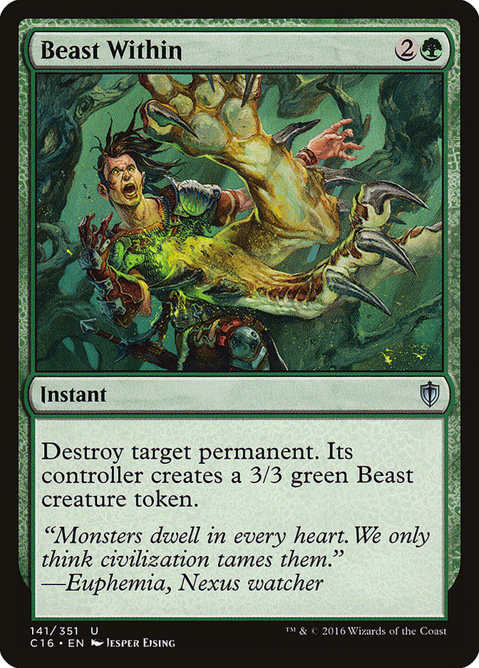Beast Within [Commander 2016] | Impulse Games and Hobbies