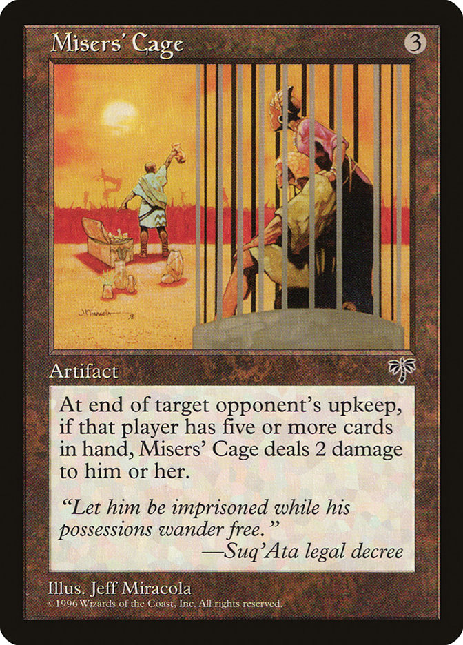 Misers' Cage [Mirage] | Impulse Games and Hobbies
