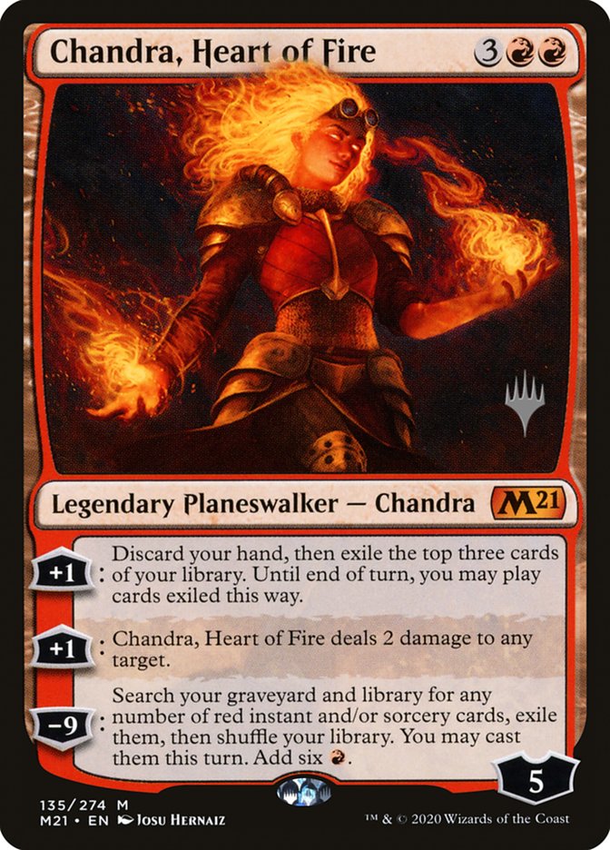 Chandra, Heart of Fire (Promo Pack) [Core Set 2021 Promos] | Impulse Games and Hobbies