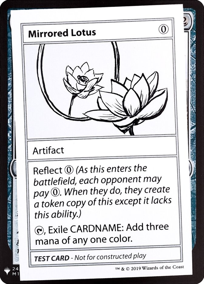 Mirrored Lotus [Mystery Booster Playtest Cards] | Impulse Games and Hobbies