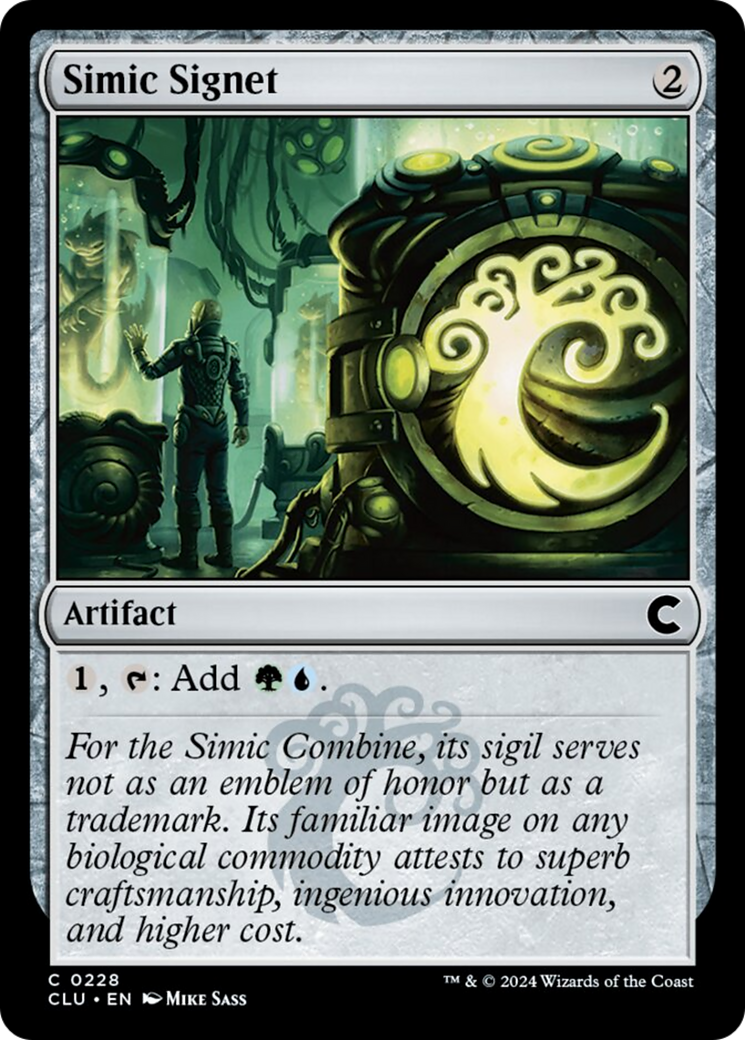 Simic Signet [Ravnica: Clue Edition] | Impulse Games and Hobbies