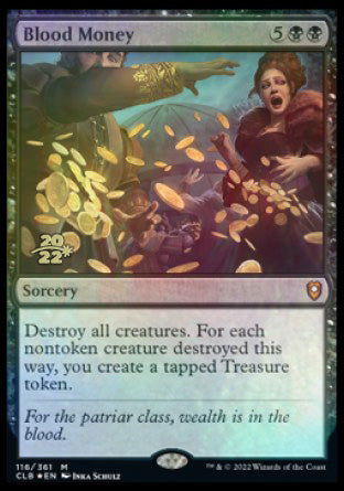 Blood Money [Commander Legends: Battle for Baldur's Gate Prerelease Promos] | Impulse Games and Hobbies