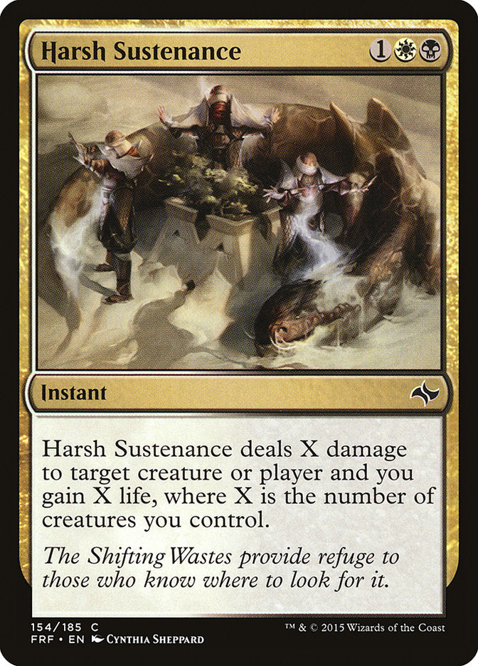 Harsh Sustenance [Fate Reforged] | Impulse Games and Hobbies