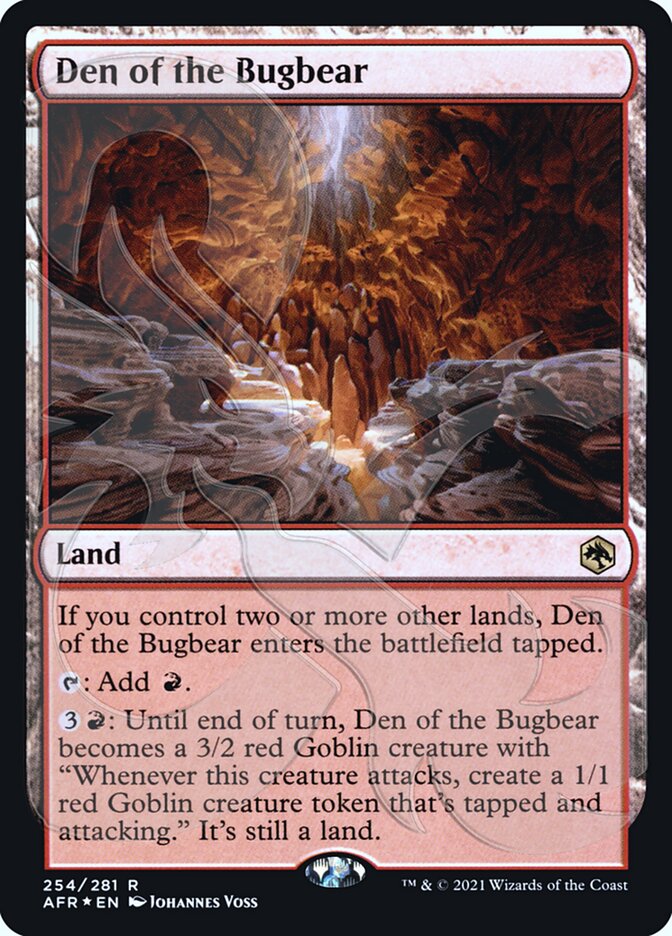 Den of the Bugbear (Ampersand Promo) [Dungeons & Dragons: Adventures in the Forgotten Realms Promos] | Impulse Games and Hobbies