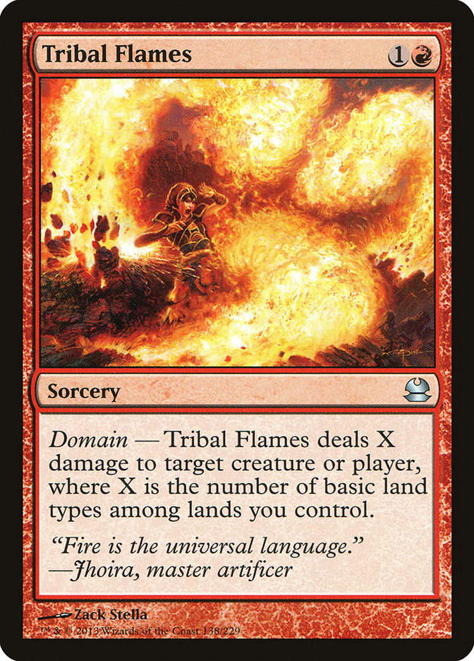 Tribal Flames [Modern Masters] | Impulse Games and Hobbies