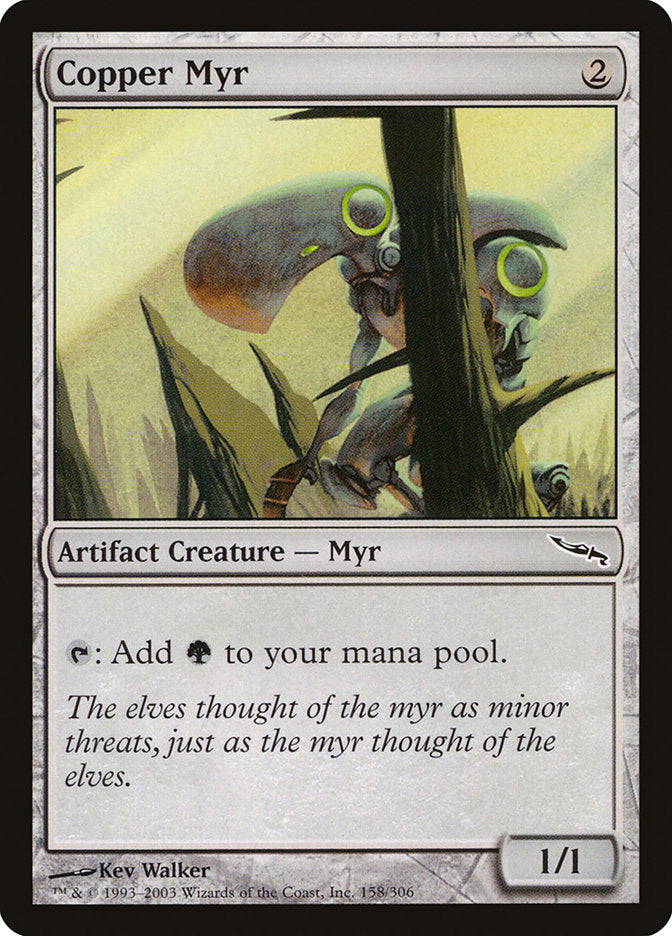 Copper Myr [Mirrodin] | Impulse Games and Hobbies