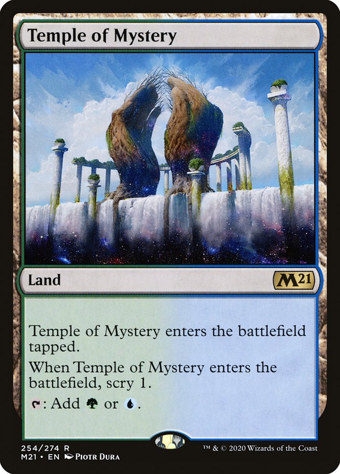 Temple of Mystery [Core Set 2021] | Impulse Games and Hobbies