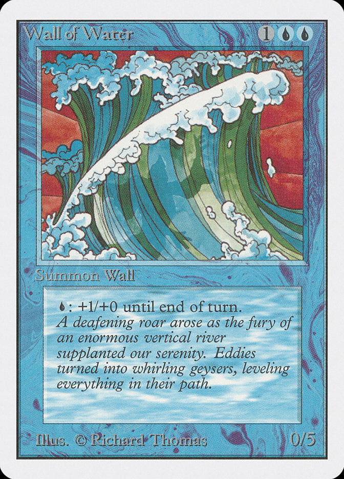 Wall of Water [Unlimited Edition] | Impulse Games and Hobbies