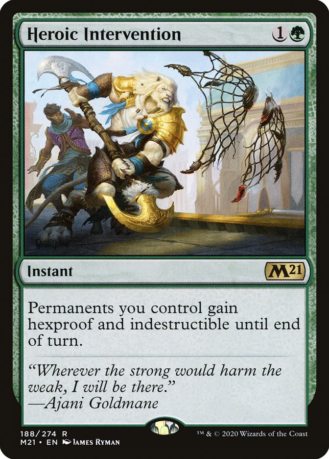 Heroic Intervention [Core Set 2021] | Impulse Games and Hobbies
