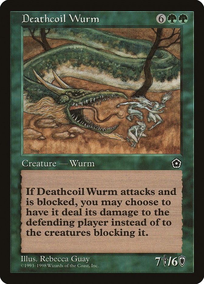 Deathcoil Wurm [Portal Second Age] | Impulse Games and Hobbies