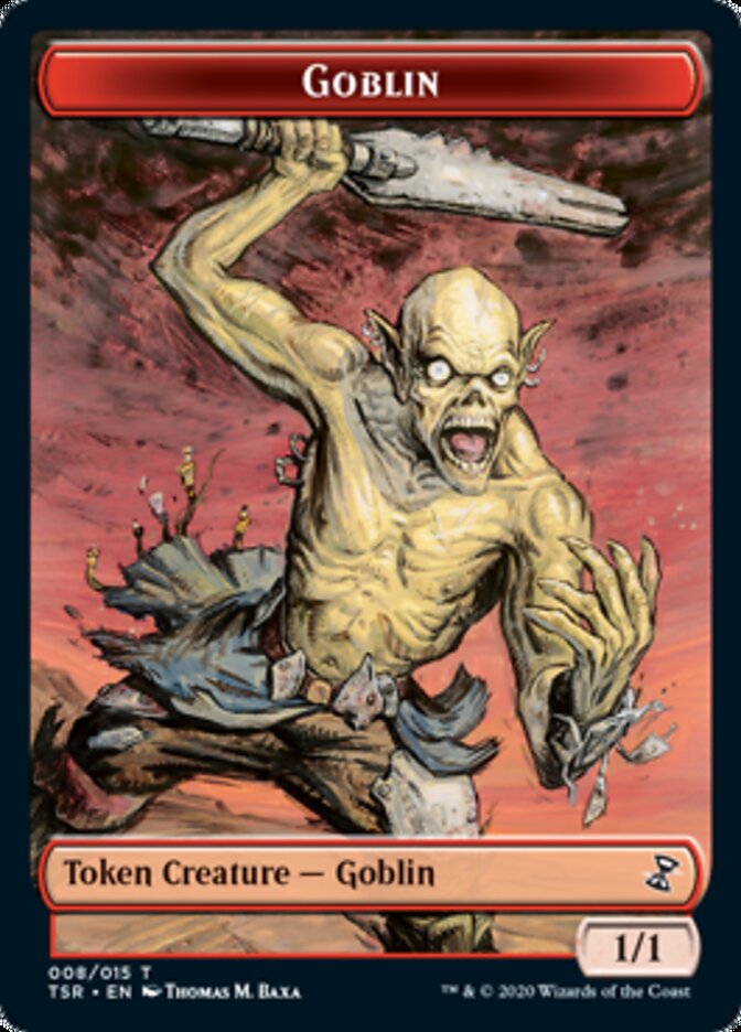 Goblin Token [Time Spiral Remastered Tokens] | Impulse Games and Hobbies