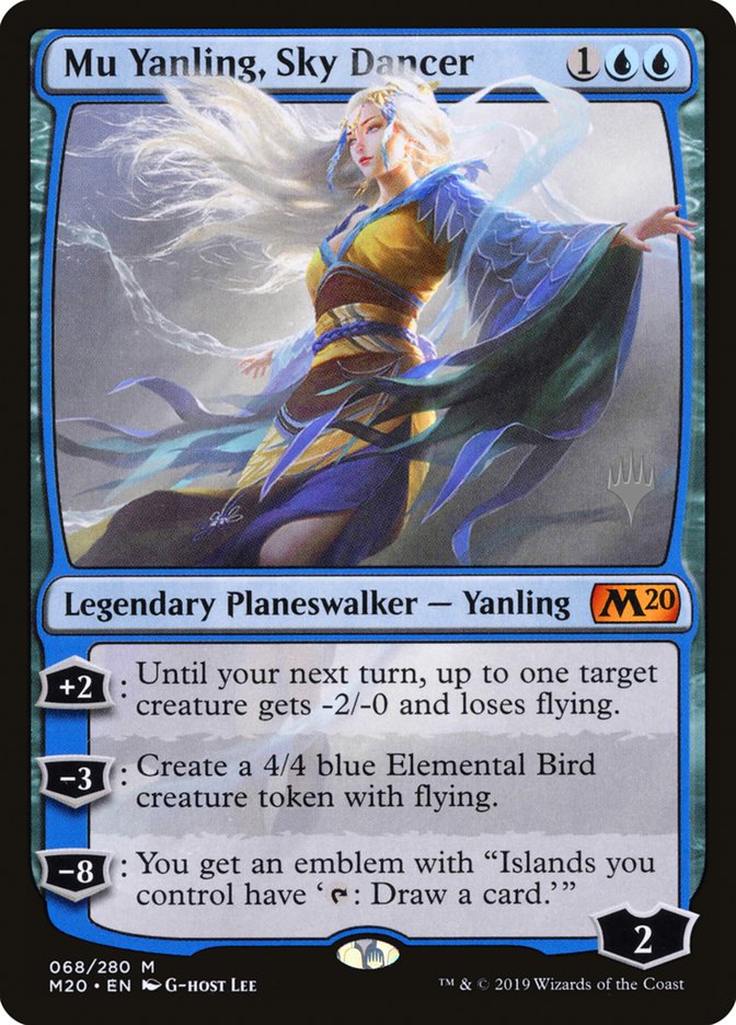 Mu Yanling, Sky Dancer (Promo Pack) [Core Set 2020 Promos] | Impulse Games and Hobbies