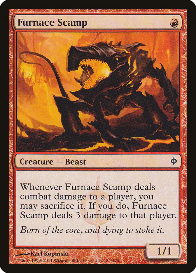 Furnace Scamp [New Phyrexia] | Impulse Games and Hobbies