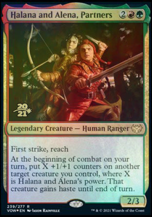 Halana and Alena, Partners [Innistrad: Crimson Vow Prerelease Promos] | Impulse Games and Hobbies