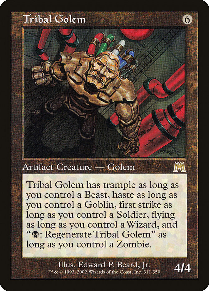 Tribal Golem [Onslaught] | Impulse Games and Hobbies