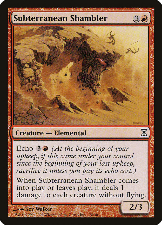 Subterranean Shambler [Time Spiral] | Impulse Games and Hobbies