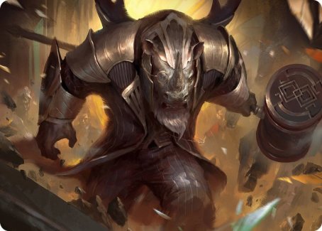 Perrie, the Pulverizer Art Card [Streets of New Capenna Art Series] | Impulse Games and Hobbies