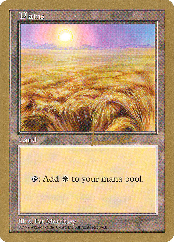 Plains (jk432) (Janosch Kuhn) [World Championship Decks 1997] | Impulse Games and Hobbies