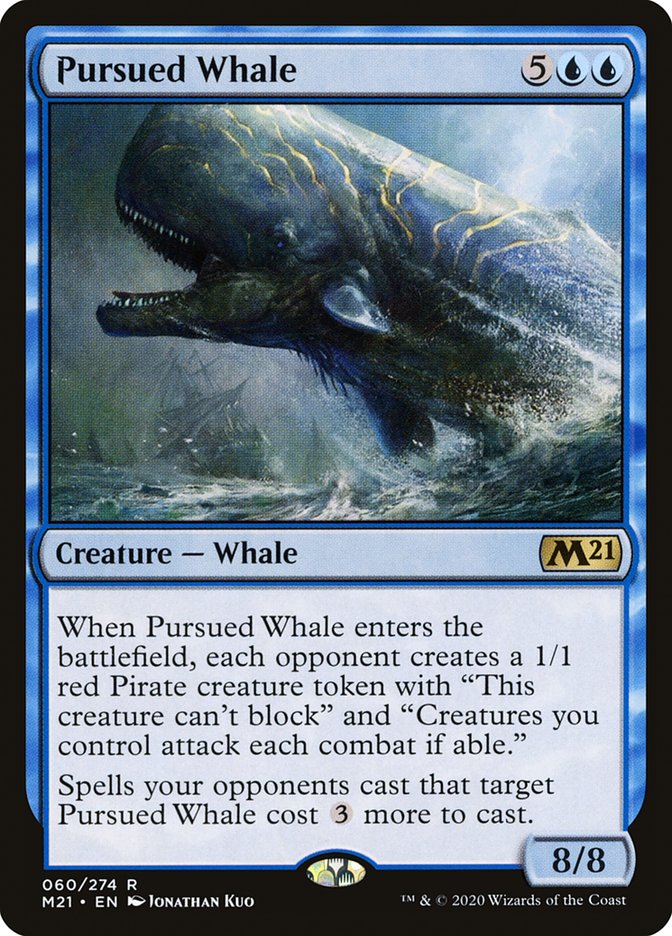 Pursued Whale [Core Set 2021] | Impulse Games and Hobbies