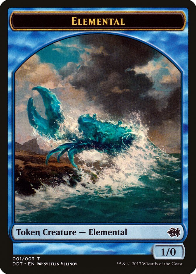 Elemental Token [Duel Decks: Merfolk vs. Goblins Tokens] | Impulse Games and Hobbies