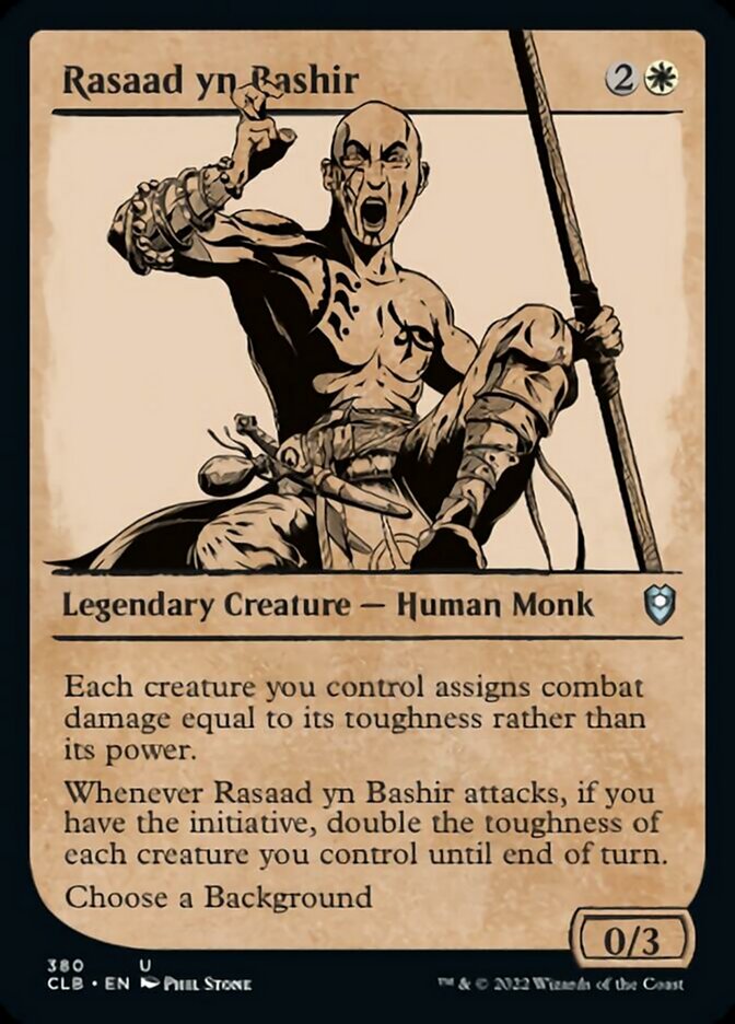 Rasaad yn Bashir (Showcase) [Commander Legends: Battle for Baldur's Gate] | Impulse Games and Hobbies