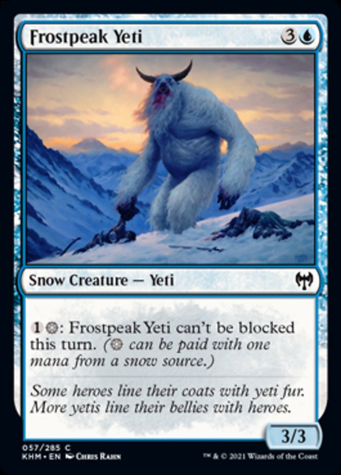 Frostpeak Yeti [Kaldheim] | Impulse Games and Hobbies