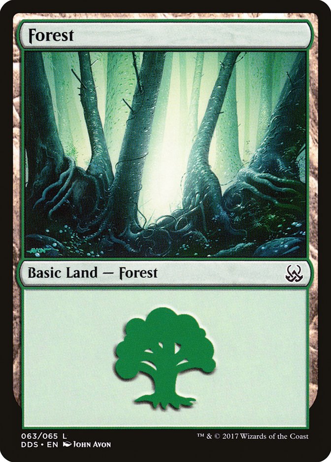 Forest (63) [Duel Decks: Mind vs. Might] | Impulse Games and Hobbies