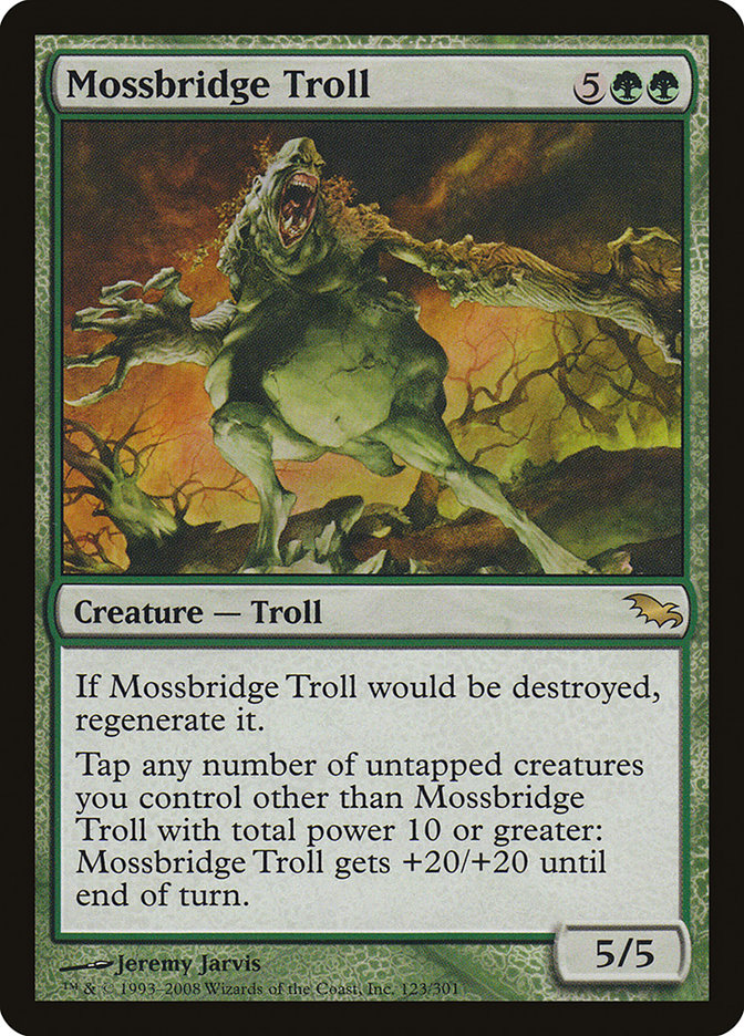 Mossbridge Troll [Shadowmoor] | Impulse Games and Hobbies