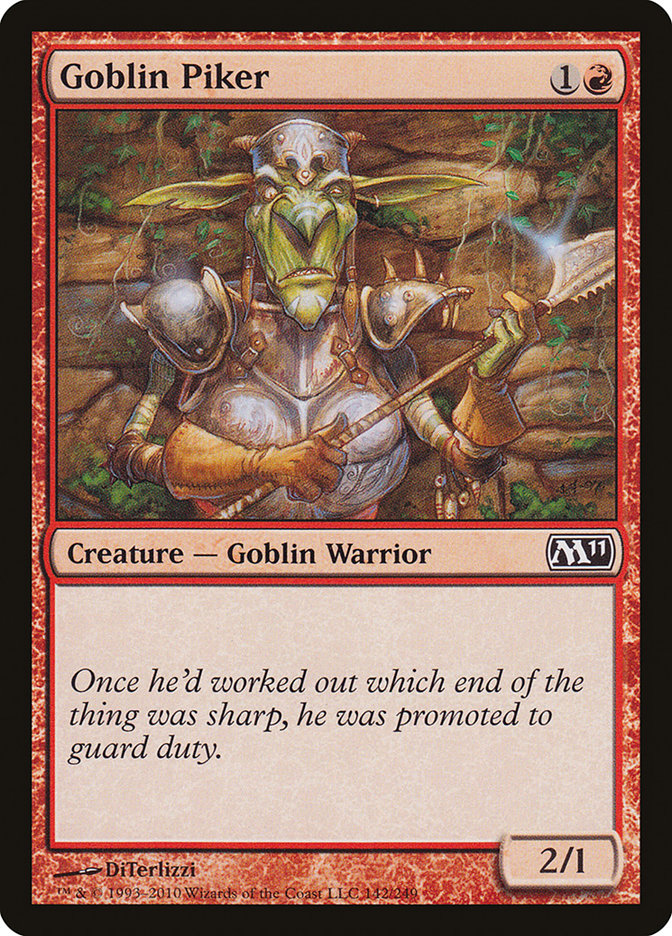 Goblin Piker [Magic 2011] | Impulse Games and Hobbies