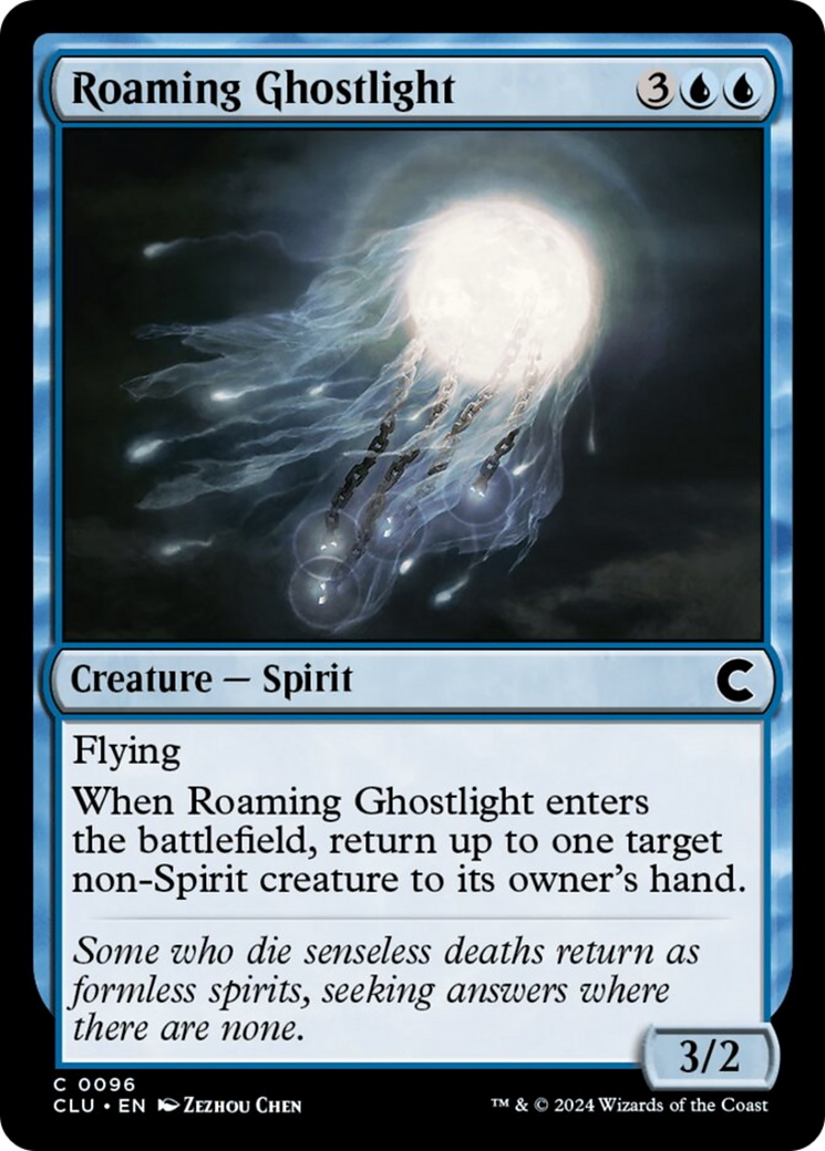 Roaming Ghostlight [Ravnica: Clue Edition] | Impulse Games and Hobbies