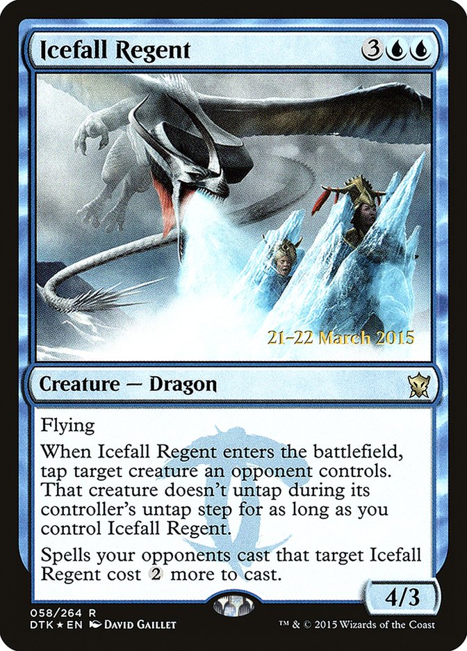 Icefall Regent [Dragons of Tarkir Prerelease Promos] | Impulse Games and Hobbies