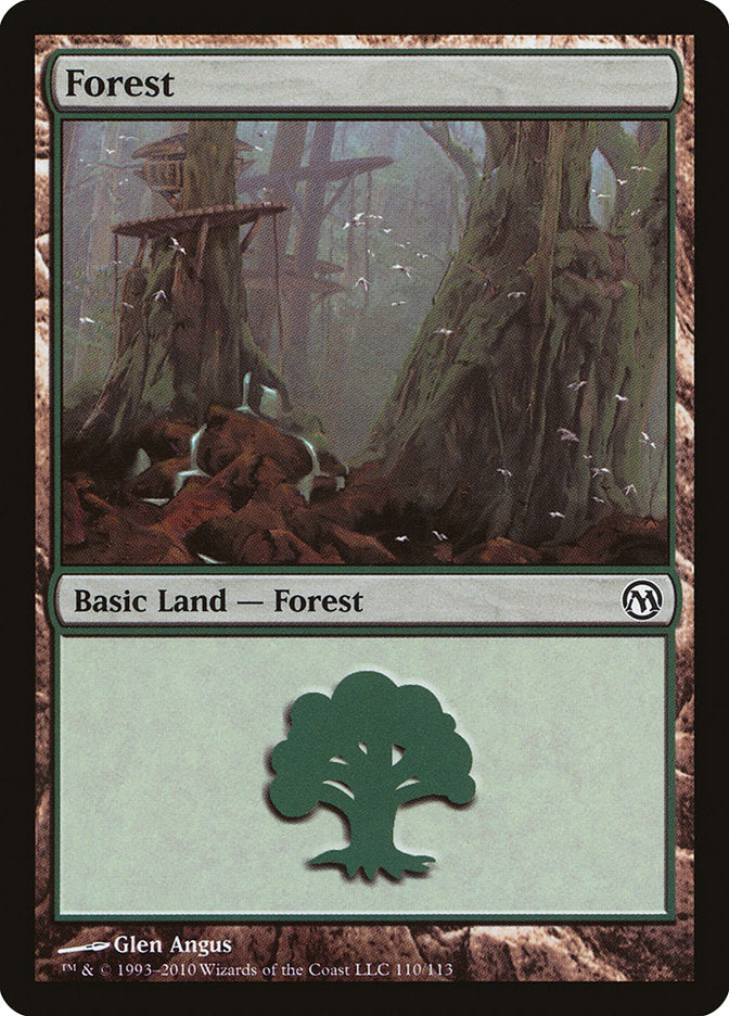 Forest (110) [Duels of the Planeswalkers] | Impulse Games and Hobbies