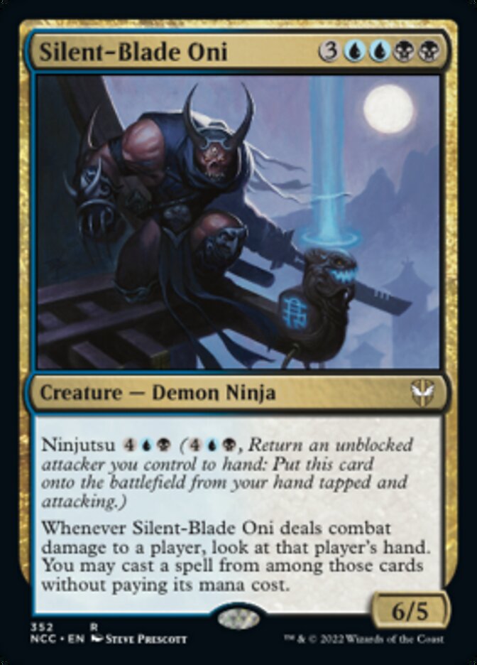 Silent-Blade Oni [Streets of New Capenna Commander] | Impulse Games and Hobbies