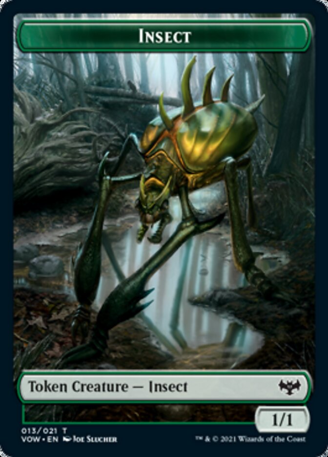 Insect Token [Innistrad: Crimson Vow Tokens] | Impulse Games and Hobbies