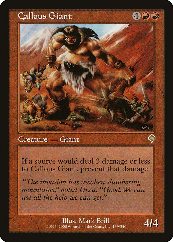 Callous Giant [Invasion] | Impulse Games and Hobbies