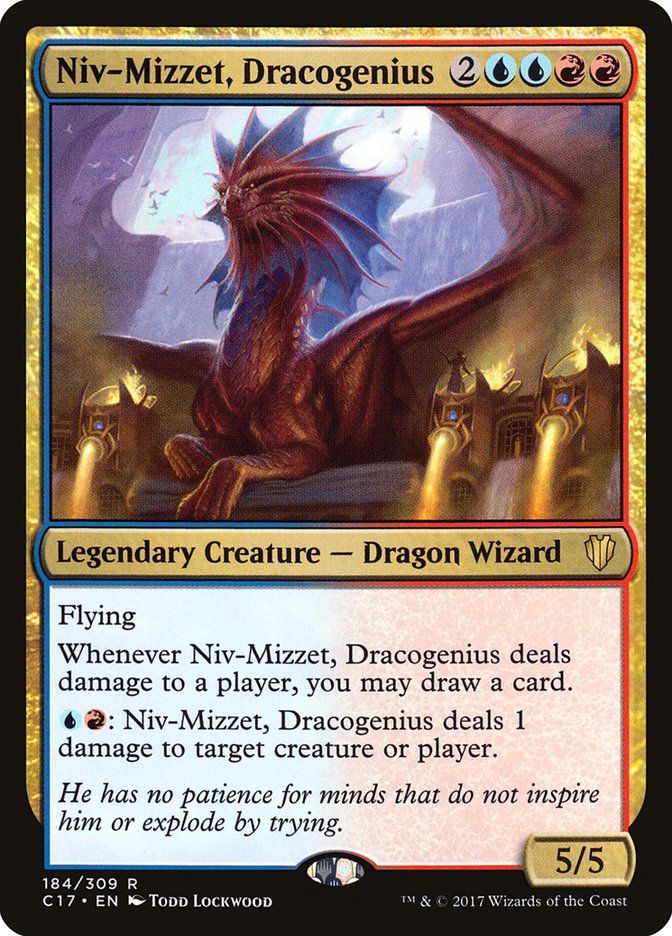 Niv-Mizzet, Dracogenius [Commander 2017] | Impulse Games and Hobbies