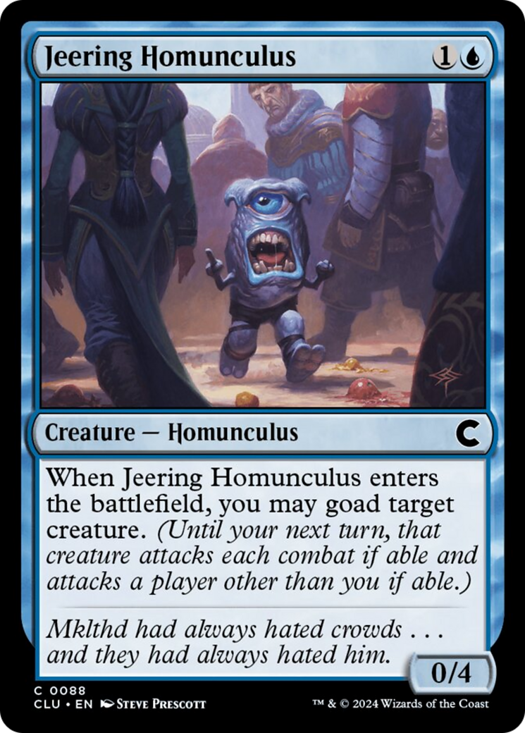 Jeering Homunculus [Ravnica: Clue Edition] | Impulse Games and Hobbies