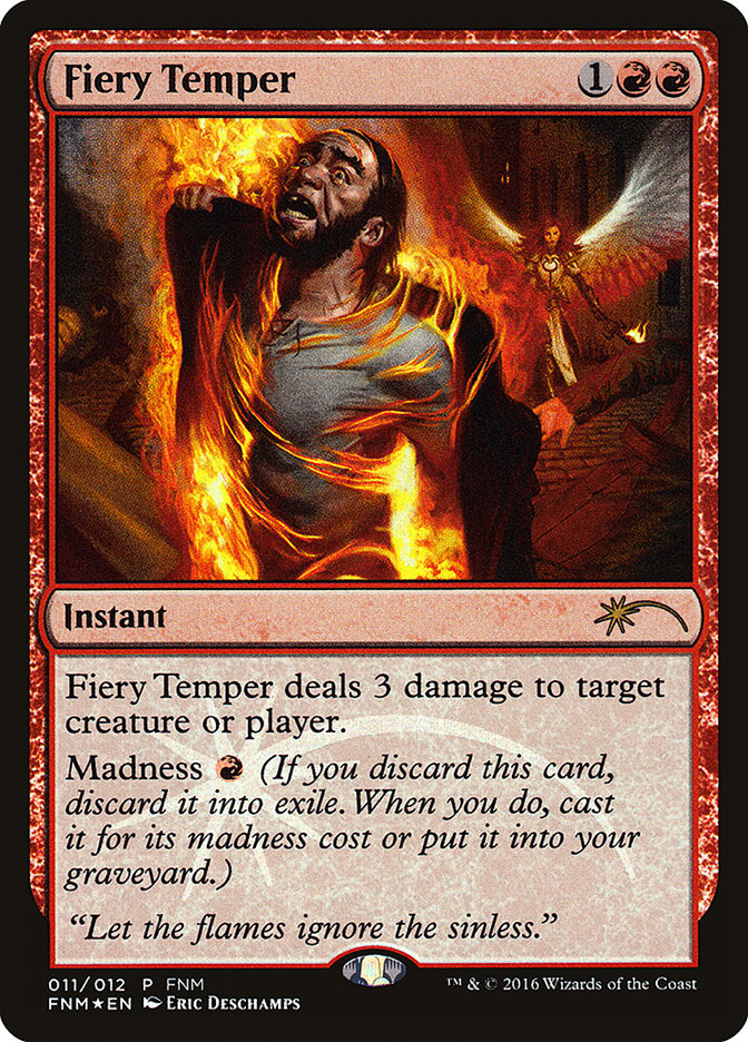 Fiery Temper [Friday Night Magic 2016] | Impulse Games and Hobbies