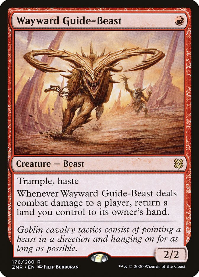 Wayward Guide-Beast [Zendikar Rising] | Impulse Games and Hobbies