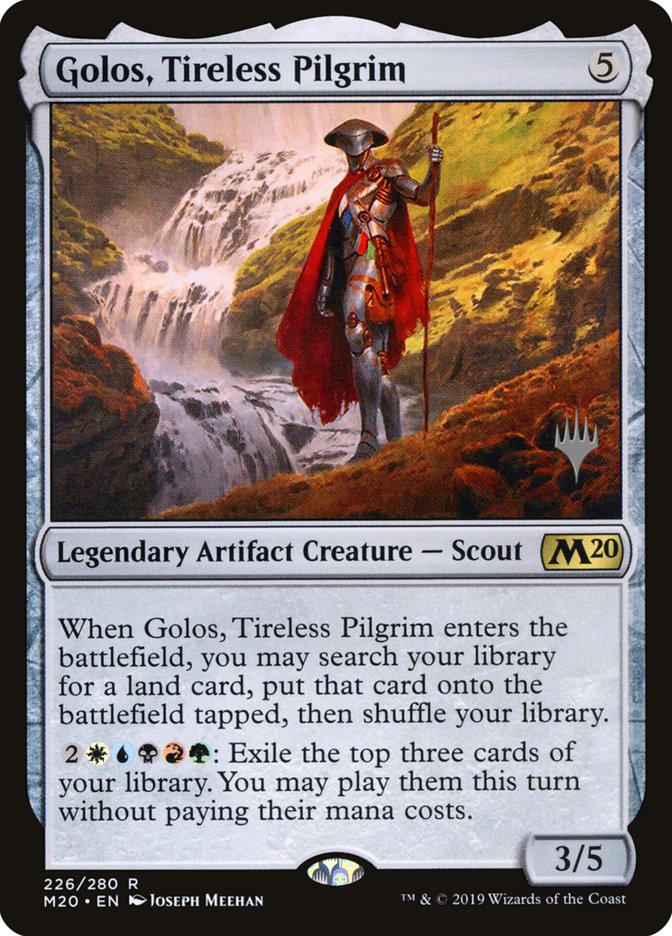 Golos, Tireless Pilgrim (Promo Pack) [Core Set 2020 Promos] | Impulse Games and Hobbies