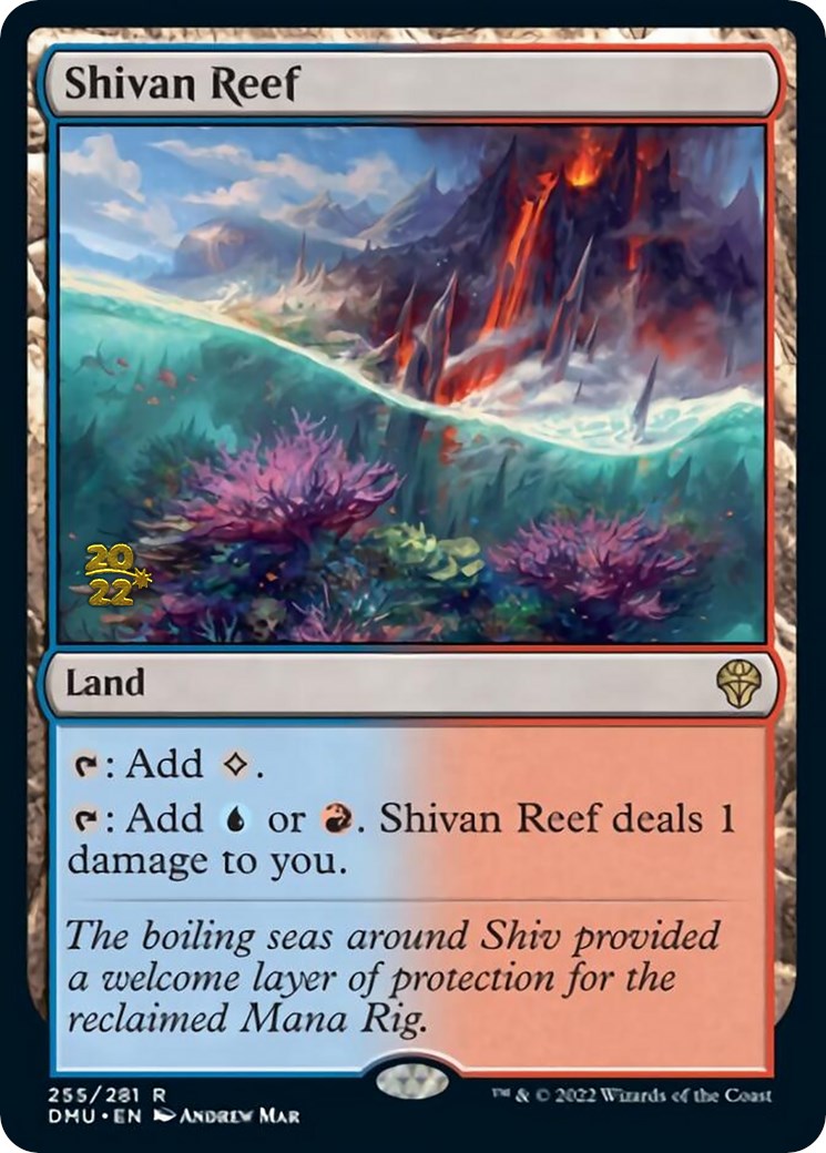 Shivan Reef [Dominaria United Prerelease Promos] | Impulse Games and Hobbies