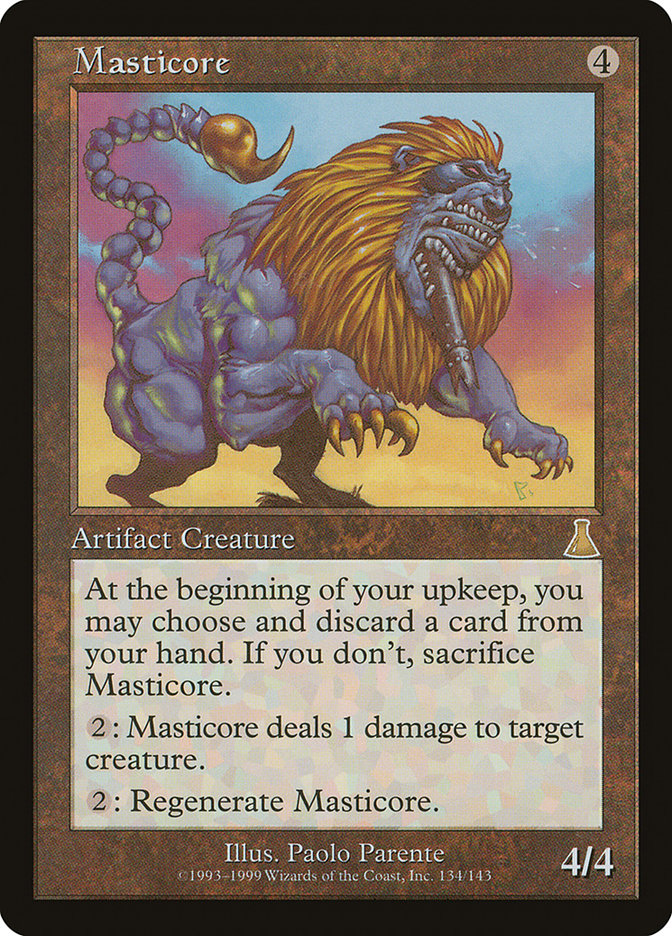 Masticore [Urza's Destiny] | Impulse Games and Hobbies