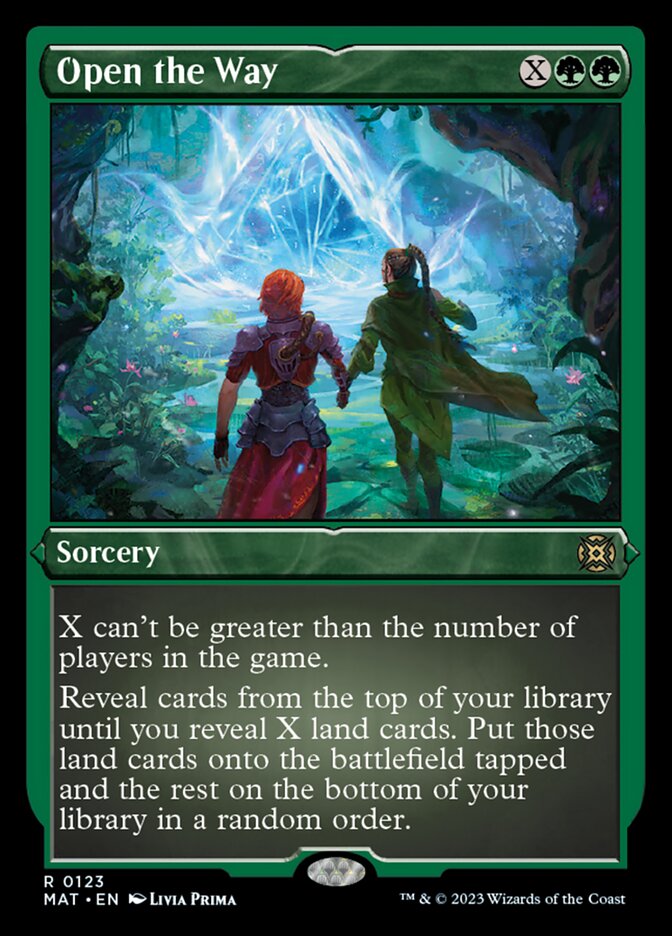 Open the Way (Foil Etched) [March of the Machine: The Aftermath] | Impulse Games and Hobbies