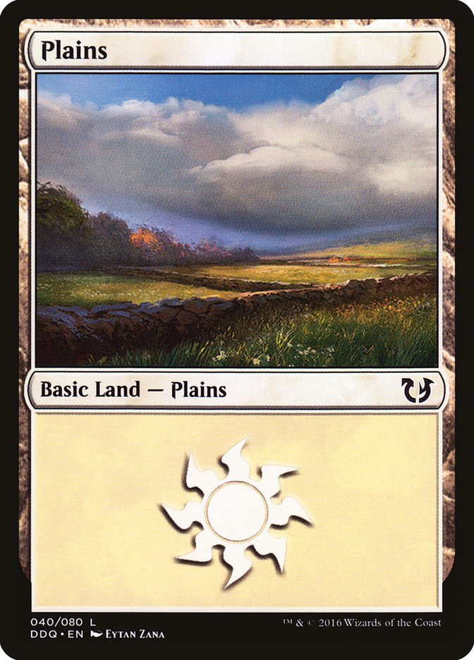 Plains (40) [Duel Decks: Blessed vs. Cursed] | Impulse Games and Hobbies