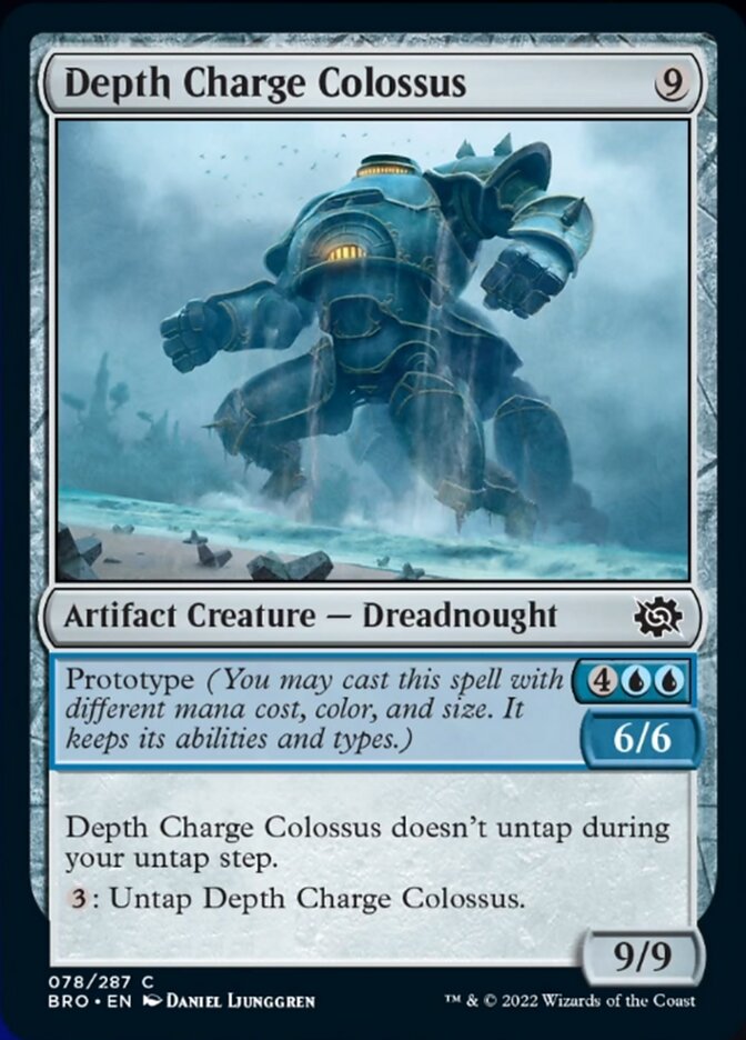 Depth Charge Colossus [The Brothers' War] | Impulse Games and Hobbies
