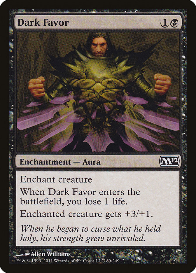 Dark Favor [Magic 2012] | Impulse Games and Hobbies
