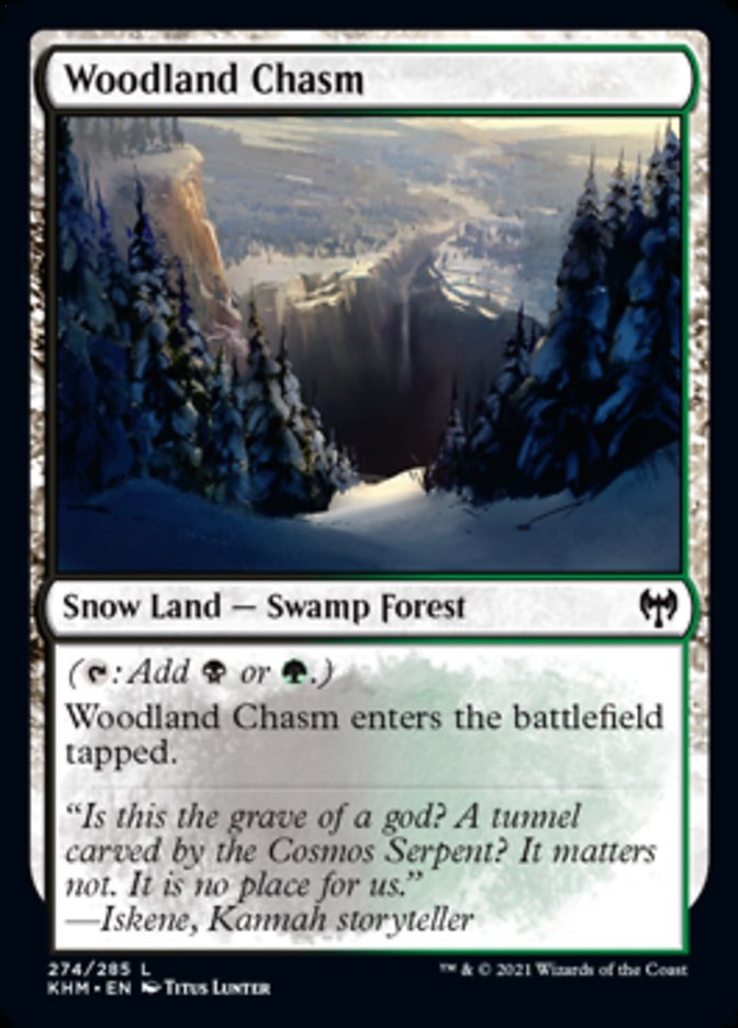 Woodland Chasm [Kaldheim] | Impulse Games and Hobbies