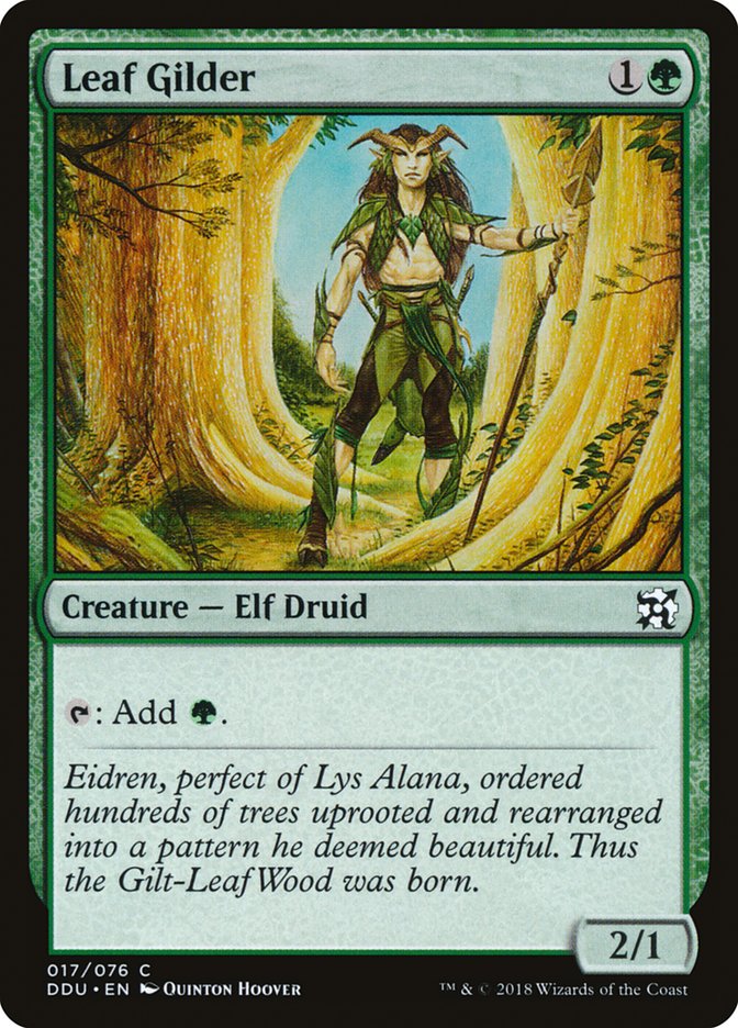 Leaf Gilder [Duel Decks: Elves vs. Inventors] | Impulse Games and Hobbies