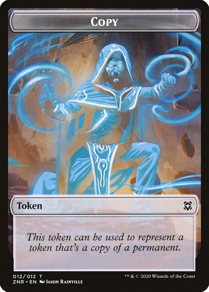 Copy Token [Zendikar Rising Tokens] | Impulse Games and Hobbies