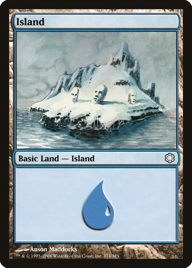 Island (374) [Coldsnap Theme Decks] | Impulse Games and Hobbies